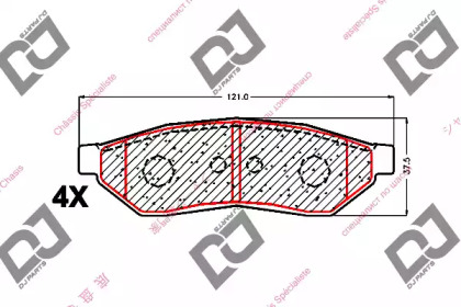 DJ PARTS BP1625